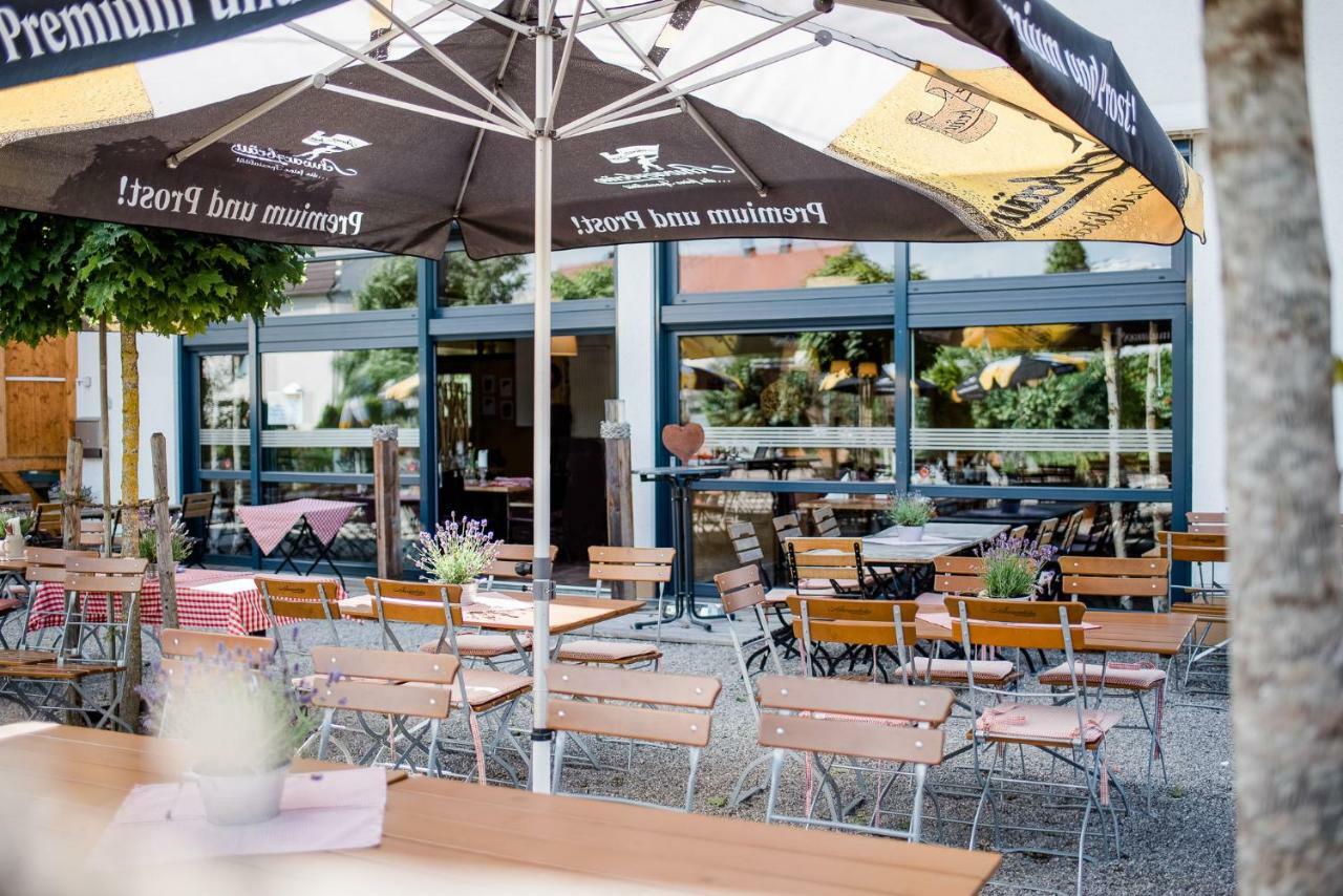 Hotel Kitz Ehemals Schlemmerhuette Langweid エクステリア 写真