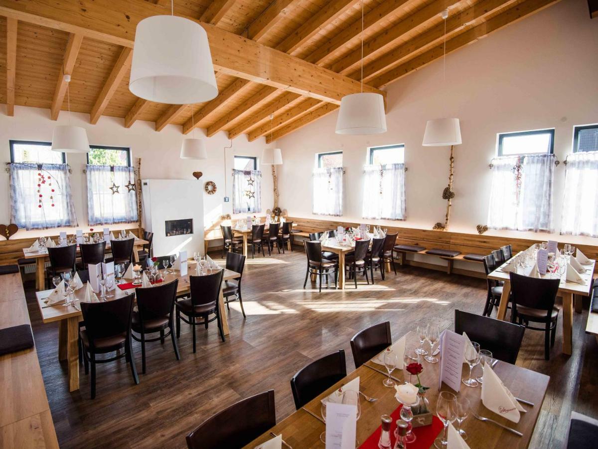 Hotel Kitz Ehemals Schlemmerhuette Langweid エクステリア 写真